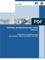 Manual para El Control Estrategico Del Caso - Bolivia