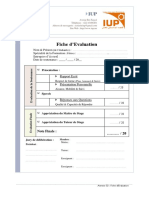 Fiche Evaluation Soutenance