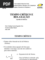 23 Tempo Crítico e Relaxação