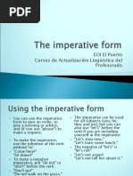 IMPERATIVE | PDF | Syntactic Relationships | Morphology