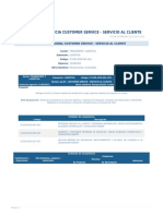 Perfil Competencia Customer Service - Servicio Al Cliente