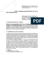 SOLICITO Rectificacion de Acta de Matrimonio