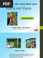 Horta Como Fazer