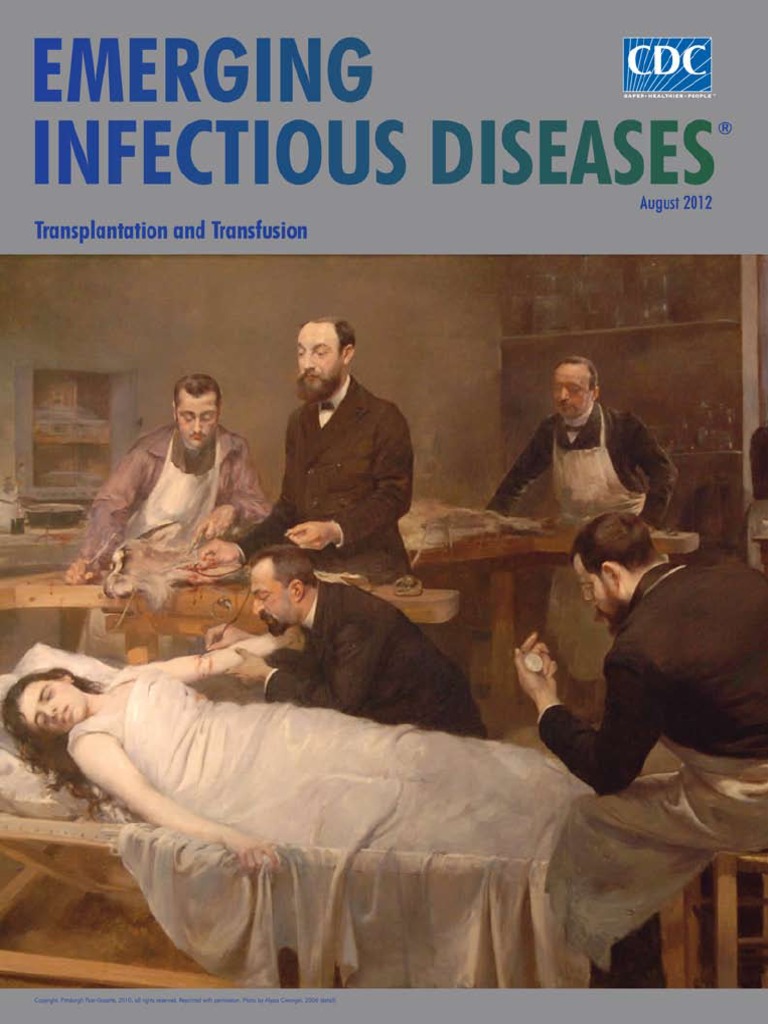 Vol18no8 PDF Version Emerging Infections, PDF