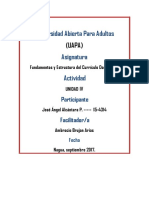 Tarea IV de Fundamentos y Estructura Del Curriculo