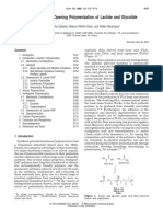 6. Controlled Ring Opening Polymerization of Lactida and Glycolide