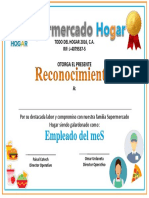 Certificado Hogar