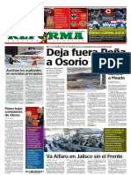 Primeras Planas medios nacionales México 27 noviembre 2017 