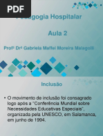Pedagogia Hospitalar Aula 2