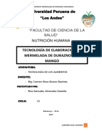 Elaboración de Mermelada