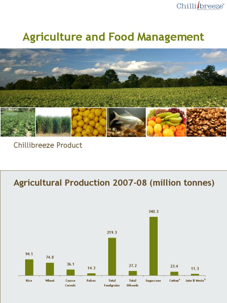 Agriculture India 0709 | PDF | Land Use | Agriculture