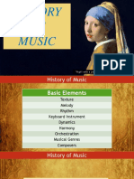 History of Music