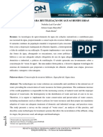 Tecnologias para Reutilização de Águas Residuárias