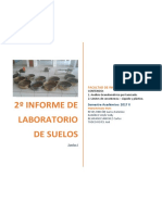 2º Informe de Laboratorio de Suelos