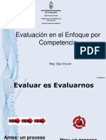 Presentación de Evaluación Con El Enfoque Por Competencia 22 06 13