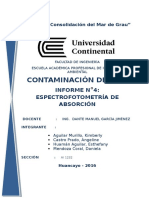 Informe de Espectrofotometria