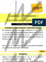 Aula 07 - Grandezas Diretamente e Inversamente Proporcionais PDF