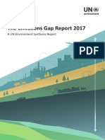 The Emissions Gap Report 2017 - A UN Environment Synthesis Report