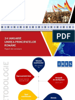 Ires - Unirea Principatelor - 24 Ianuarie - Studiu de Perceptie PDF