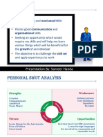 About Me: Presentation By: Sameer Handa