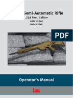 HK243 Semi-Automatic Rifle: Operator's Manual