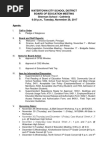 Watertown Board of Education Agenda Nov. 28, 2017