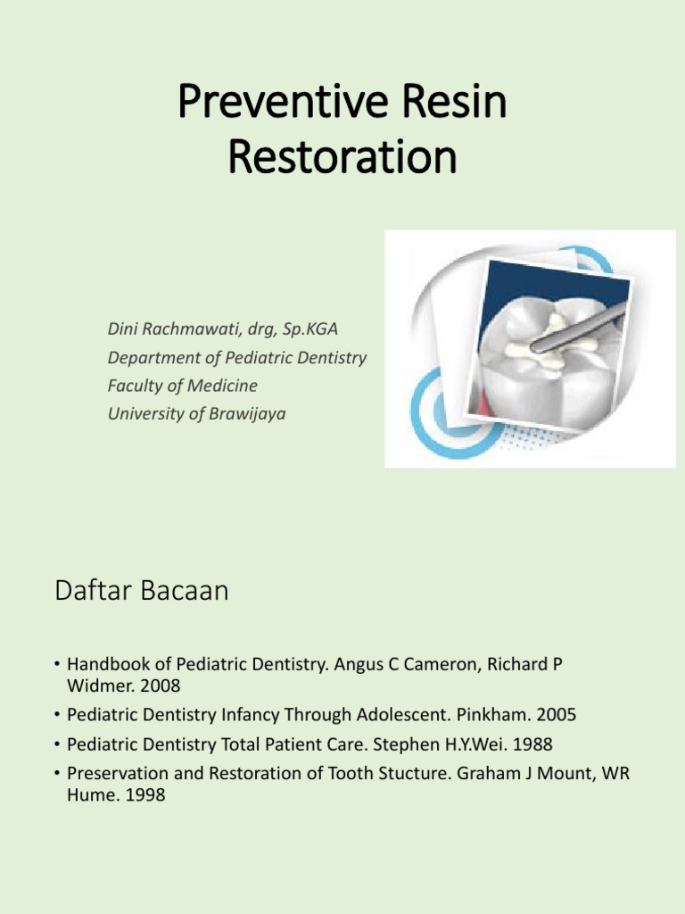 Preventive Resin Restoration PDF