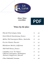 La Luna Wine List
