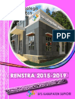 Rencana Strategis Bps Kabupaten Supiori 2015 2019