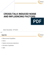 Cross-Talk Induced Noise and Influencing Factors