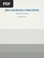 Libro de producción Bucaramanga preludio