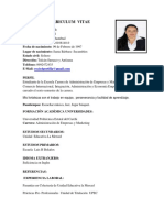 Curriculum Vitae Rocío Portilla