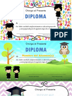 Diplomas Preescolar