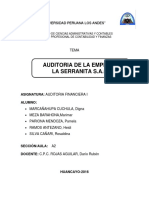 Auditoria La Serranita A2