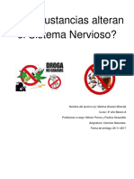 Sustancias que alteran el Sistema Nervioso