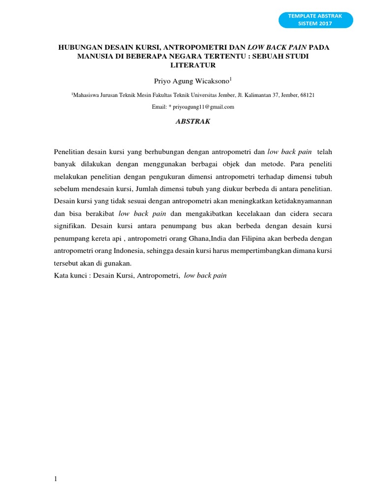 Abstrak Studi Literatur Dan Abstrak Pdf