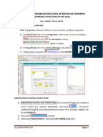 Instructivo para Generación de Modelo Estructural Con Staad 2015