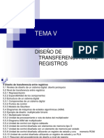 Tema V: Diseño de Transferencia Entre Registros