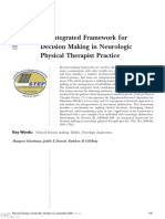 Framework for Neurologic PT Decision-Making