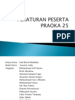 Peraturan Peserta Praoka 25