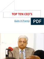 Top Ten Ceo'S: Azim H Premji
