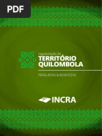 Território Quilombola - Perguntas e Respostas- INCRA