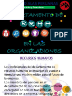 DEPARTAMENTO DE RECURSOS HUMANOS EN LAS ORGANIZACIONES.pptx