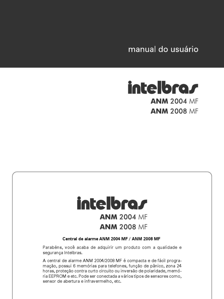Instalação da Central ANM 2004/2008 MF | PDF