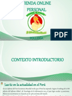 Plan de Implementación de Una Plataforma para Tienda Online Polleria - Sandoval Silva - Prof Cronwell Mairena Rojas - Diapositiva