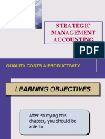 Strategic Management Accounting: Quality Costs & Productivity