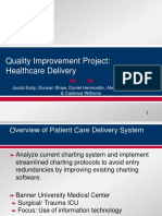 Quality Improvement Project: Healthcare Delivery