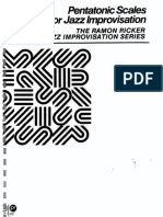 Pentatonic Scales For Jazz Improvisation - RICKER, Ramon.pdf