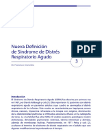 Nueva Definición de Sindrome de Distres Respiratorio Agudo