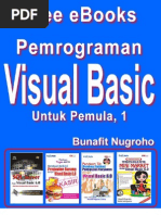 Download Dasar Pemrograman Visual Basic 60 Untuk Pemula Bagian 1 by Bunafit Komputer Yogyakarta SN36569828 doc pdf